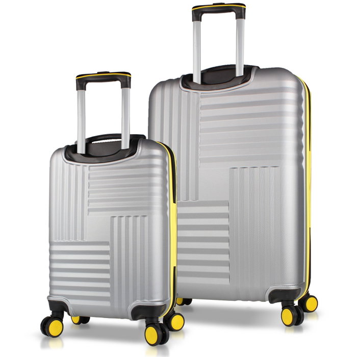 Zoozie Bags Set de Maletas de 2 Piezas Gris